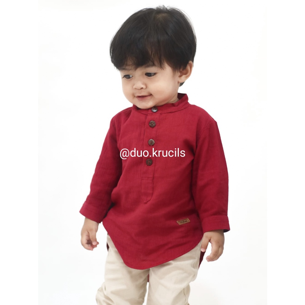 SERI WARNA (A)  Kurta AL FATIH baju muslim anak by mybee | DUO KRUCILS
