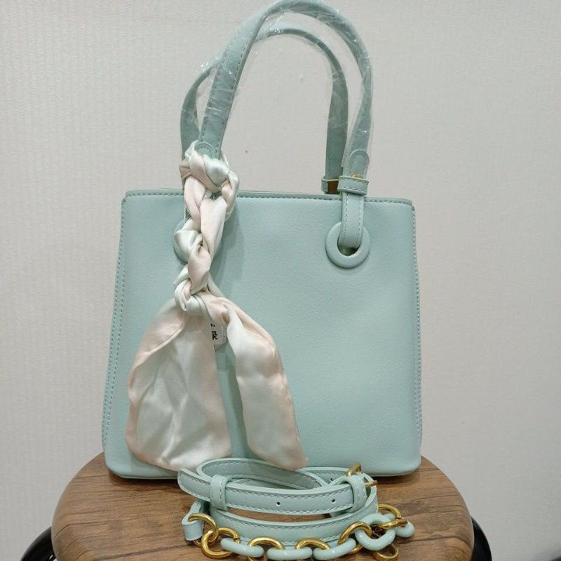 Tas HOBO Biru Tosca