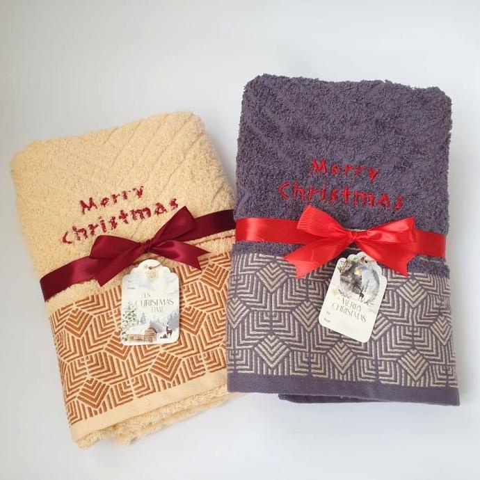 

Hampers/Hadiah/Kado Hari Natal Handuk Mandi Premium .