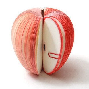 

[RESTOCK] Buku Catatan Kertas Notes Note Unik Lucu Model Buah Apel Apple 046