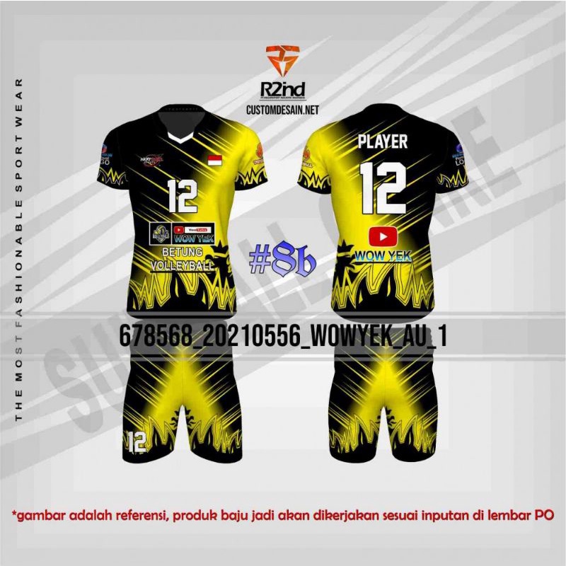 Jersey voly printing kaosvolyprinting regarsport
