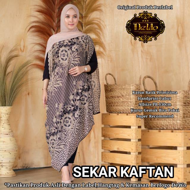 Tunik kaftan batik paris 4