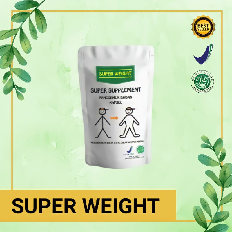 PENGGEMUK BADAN SUPER WEIGHT HERBAL ALAMI LEBIH AMPUH DARI APPETON GAIN