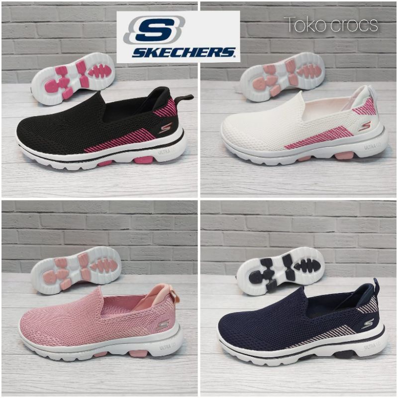 Skechers / Skechers wanita Go walk5 Prized woman / Skechers Go walk 5 wanita