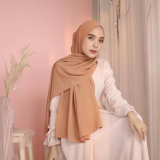 Hijab Jilbab  Pashmina Diamond Ukuran 75x150 cm Shopee 