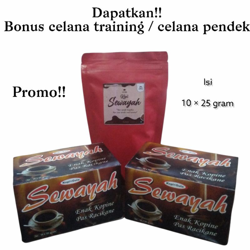 

KOPI ROBUSTA BONUS CELANA SPORT PENDEK DAN PANJANG