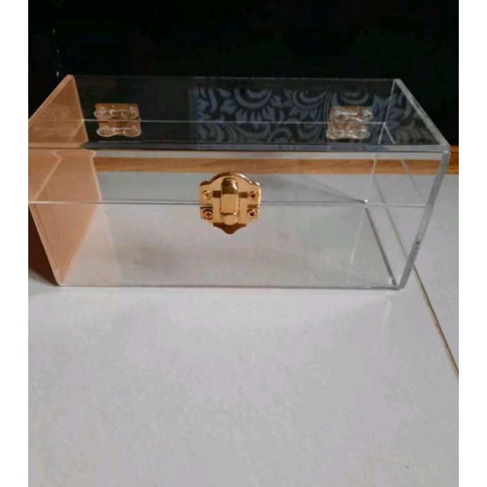 kotak akrilik mahar uang tempat souvernir dowry box acrylic