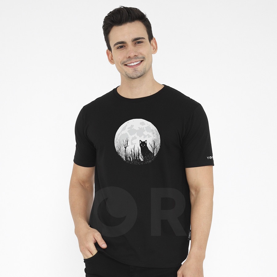 Yoru Selena - Dead Forest Black T-Shirt by Yoru