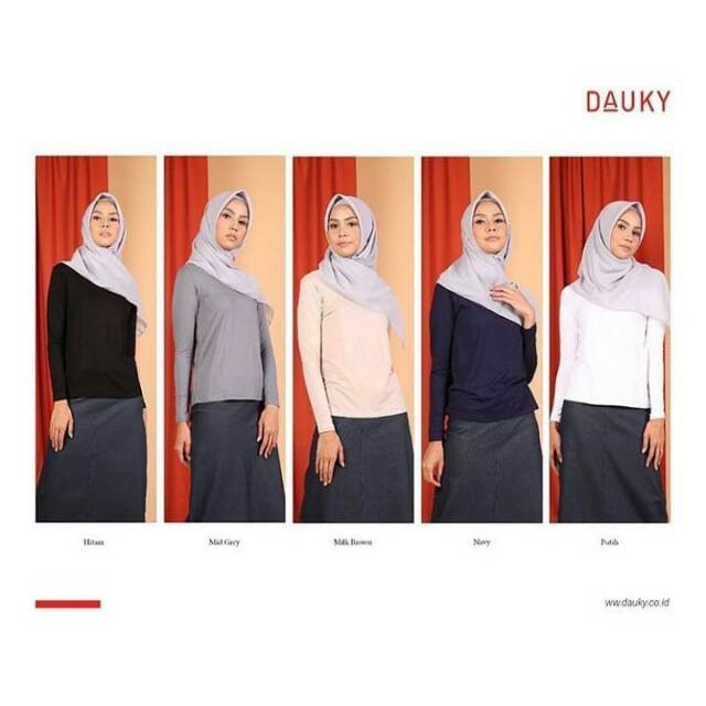 Dauky Basic - Inner Agata - Elzatta Hijab Sukabumi