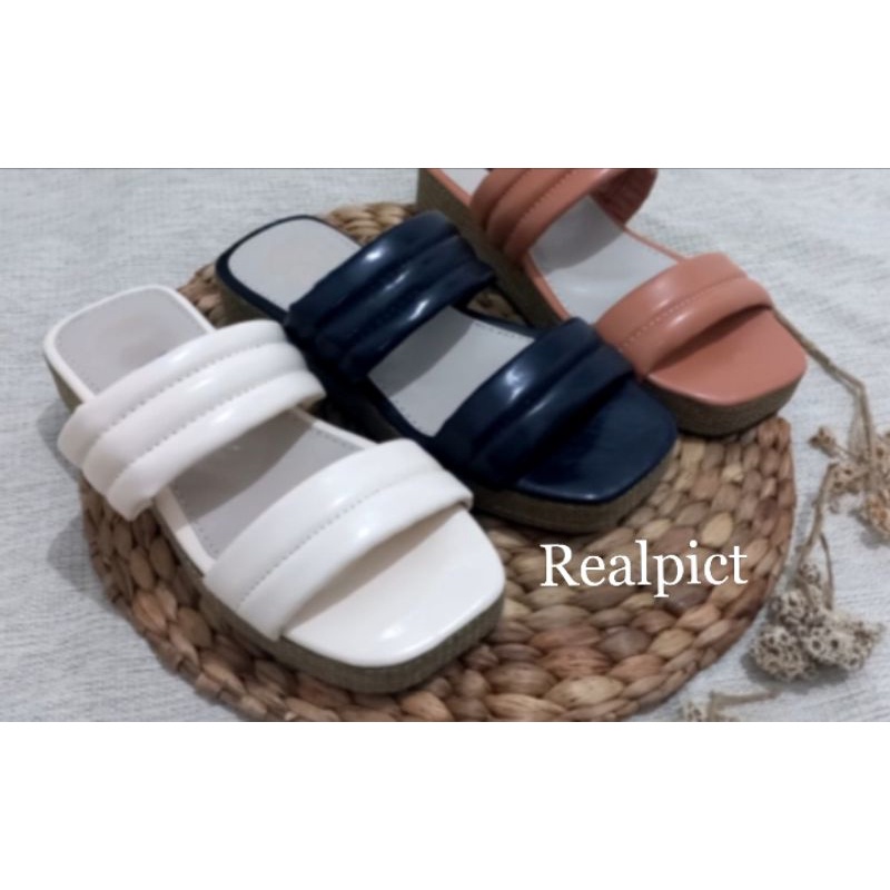 Sandal Wanita Sandal flipflop spon ringan DN 05