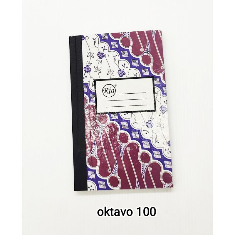 Buku kecil A6 oktavo 100 catatan notebook memo