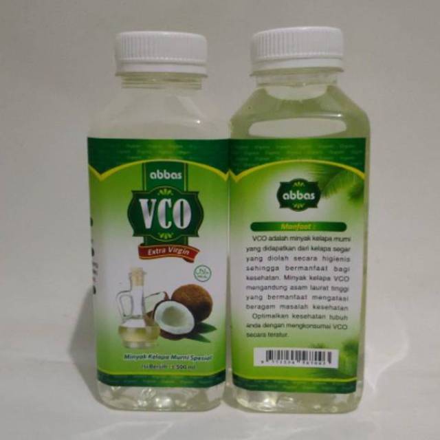 

VCO ORGANIC ABBAS 500g bukAn sofiA ada di toko ummu