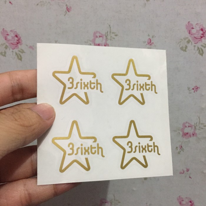 CUTTING STICKER FRAME SEPEDA 3SIXTY 3 SIXTY 3SIXTH 3 SIXTH THREESIXTY