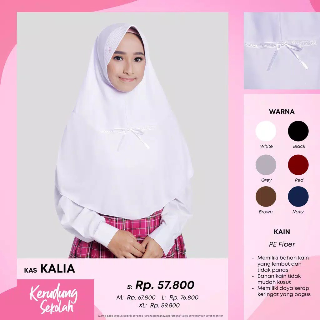 Kerudung Rabbani Kalia Kerudung Sekolah Rabbani Terbaru Original