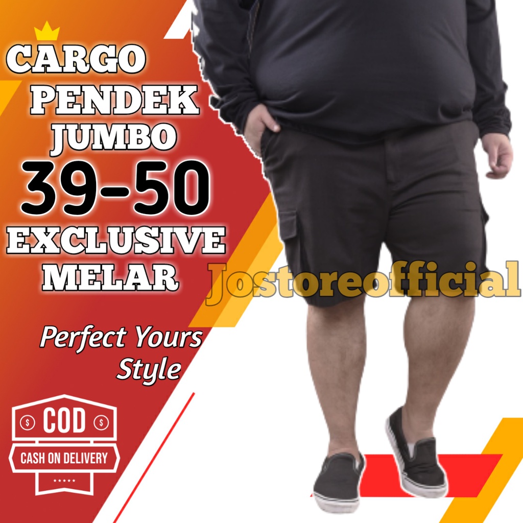 Jual CELANA PENDEK PRIA CARGO JUMBO KARGO PENDEK SAKU TIMBUL BAHAN ...