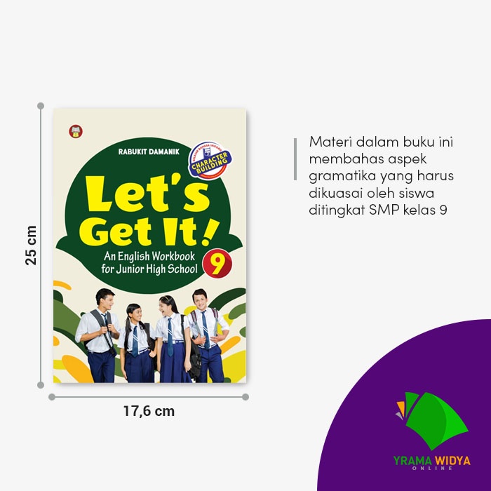 Yrama Widya - Buku Let's Get It! : An English Workbook For Junior High School 9 (SMP Kls 9)