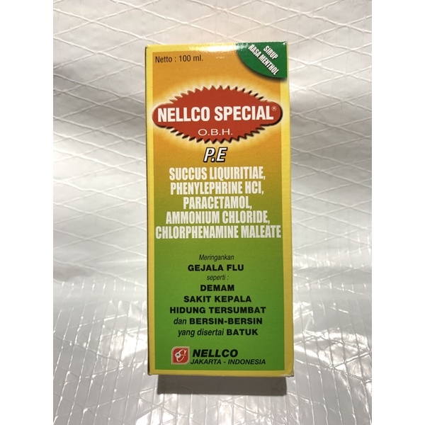 OBH Nelco Special PE Syrup 100 ML *