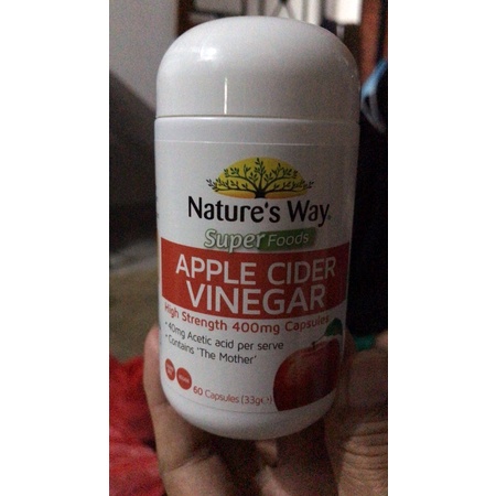 

nature’s way apple cider vinegar