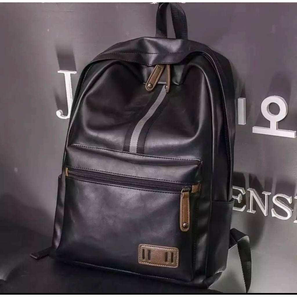 RAJA TAS - TAS RANSEL KULIT PRIA / COWO / TAS PRIA TERBARU2021 / TREND BACKPACK FASHION KEREN / TAS KULIT TEBAL / TAS KANTOR / TAS KERJA / TAS TRAVELING TERBARU TERMURAH TERBAIK TERLARIS