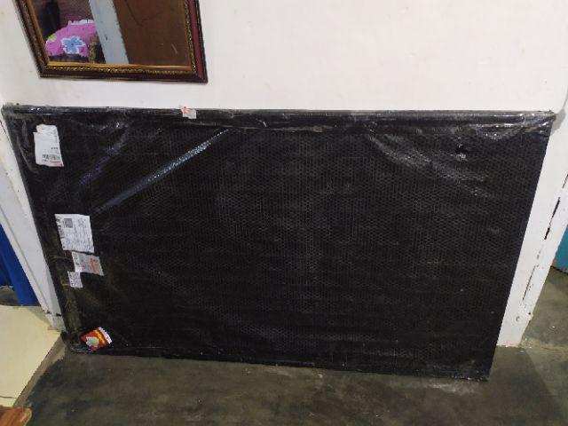 Wiremesh 90x150cm + H5 Wall Hitam Kawat Ram Dinding Wire Grid