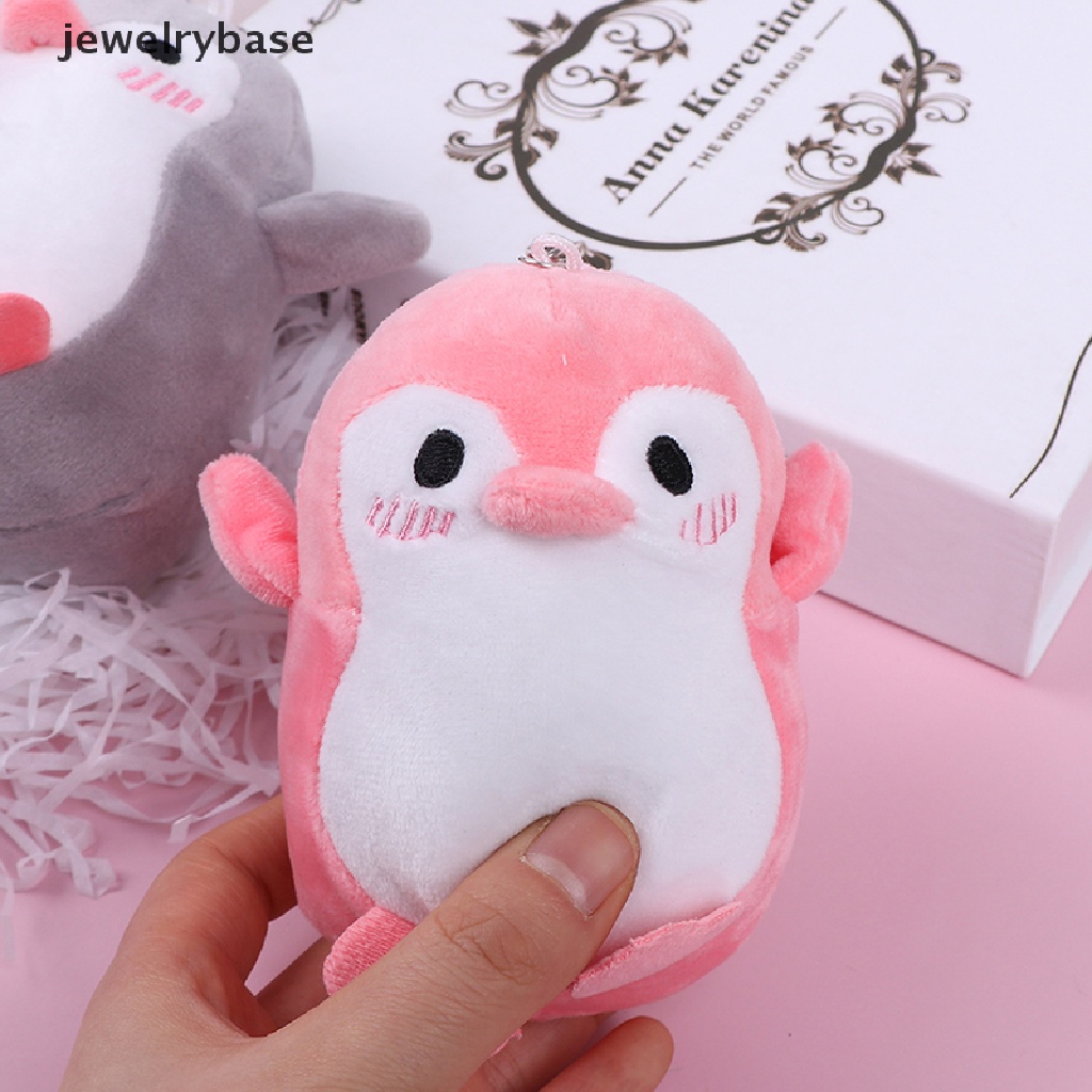 (jewelrybase) Gantungan Kunci Boneka Penguin 12CM Bahan Plush Untuk Anak