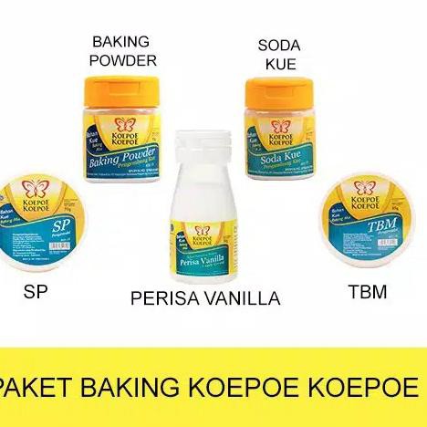 

PASTI READY!!!! KOEPOE KOEPOE BAKING - Baking Powder/ Baking Soda