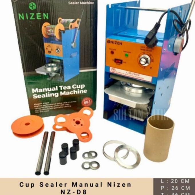 Mesin Cup Sealer Nizen Alat Press Gelas Manual Jumbo Original Terlaris CL