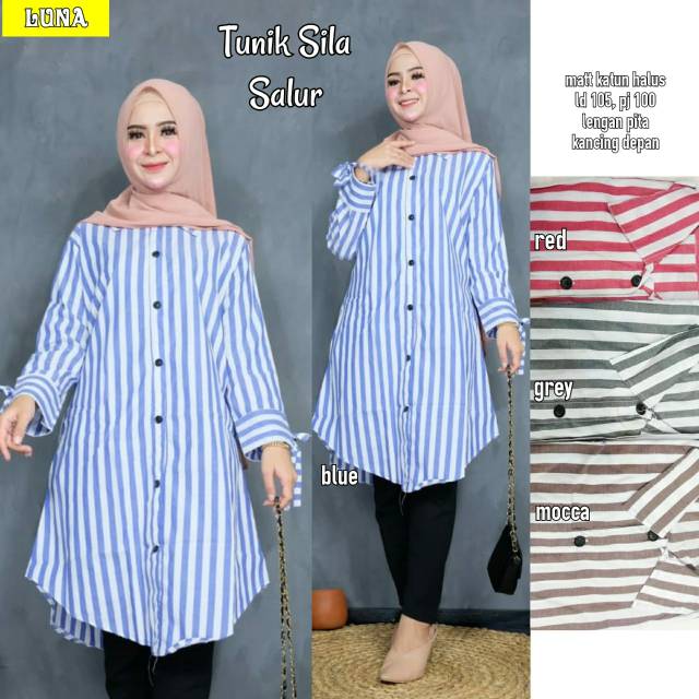 TUNIK SILA SALUR | TUNIK MOTIF