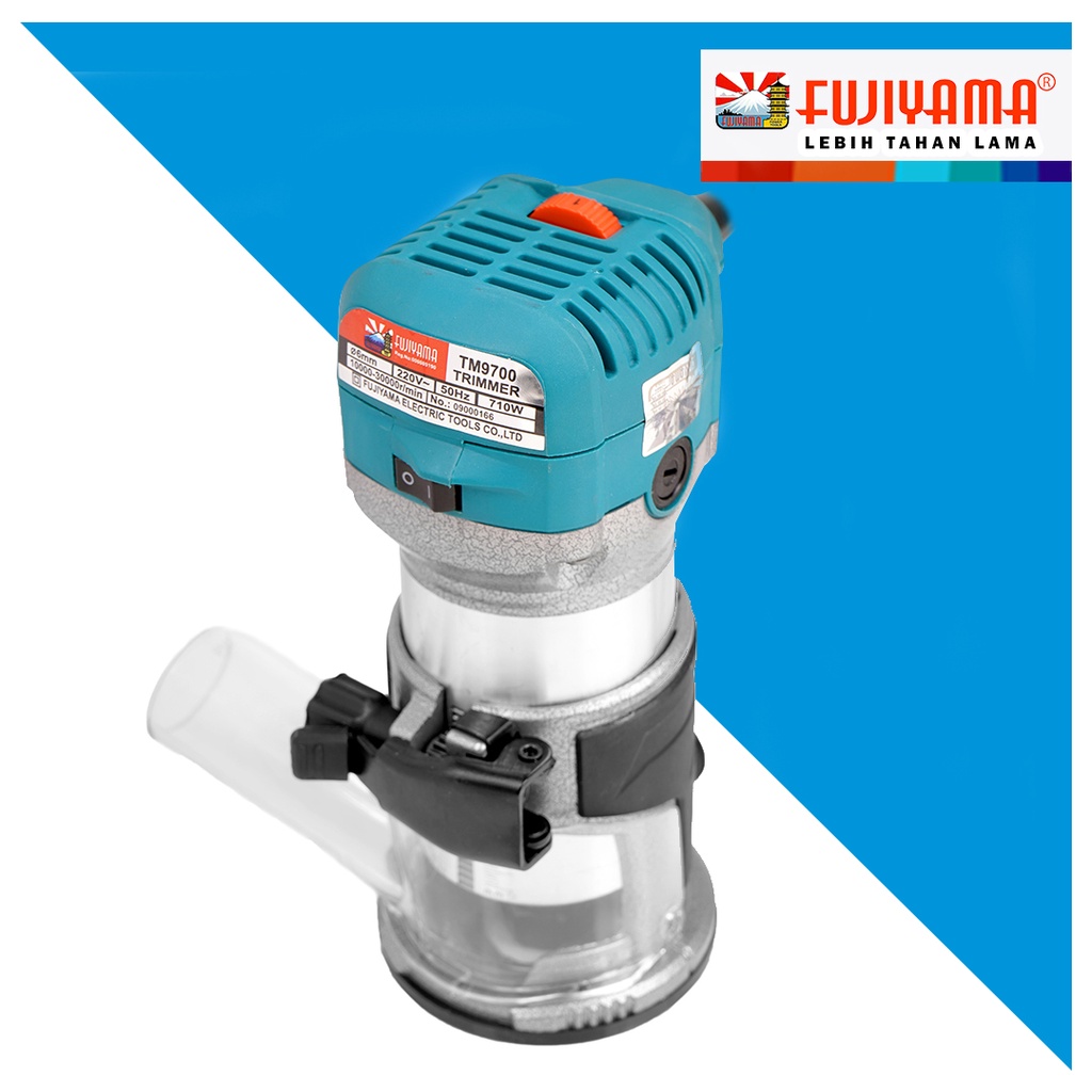 FUJIYAMA TM 9700 1/4 Inch Variable Speed Trimmer Mesin Profil