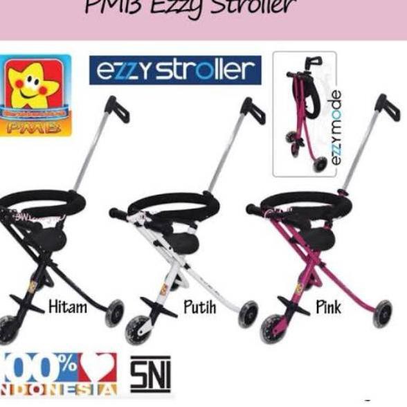 New Ezzy Baby Stroller Roda 3 Portable Kursi Dorong Bayi Lipat Kereta Anak Shopee Indonesia