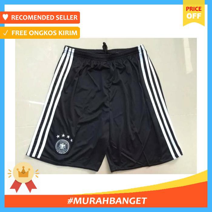 Jersey bola - celana jerman home world cup 2018 grade ori official - sepak bola & futsal