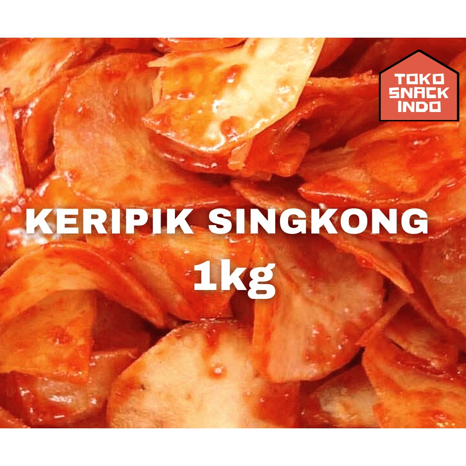 

RK01 KERIPIK SINGKONG PEDAS 1Kg
