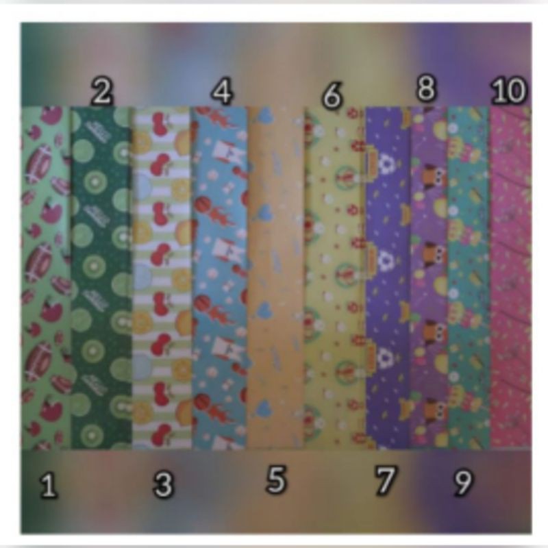 

Kertas Kado Motif Lucu