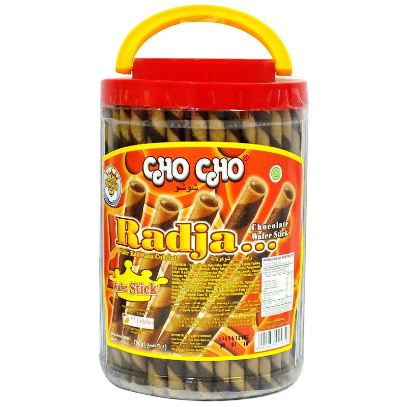 

CHO-CHO RADJA CHOCO WAFER STICK 750G