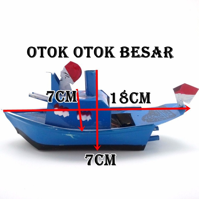 Kapal otok-otok kecil // perahu otok-otok // mainan anak