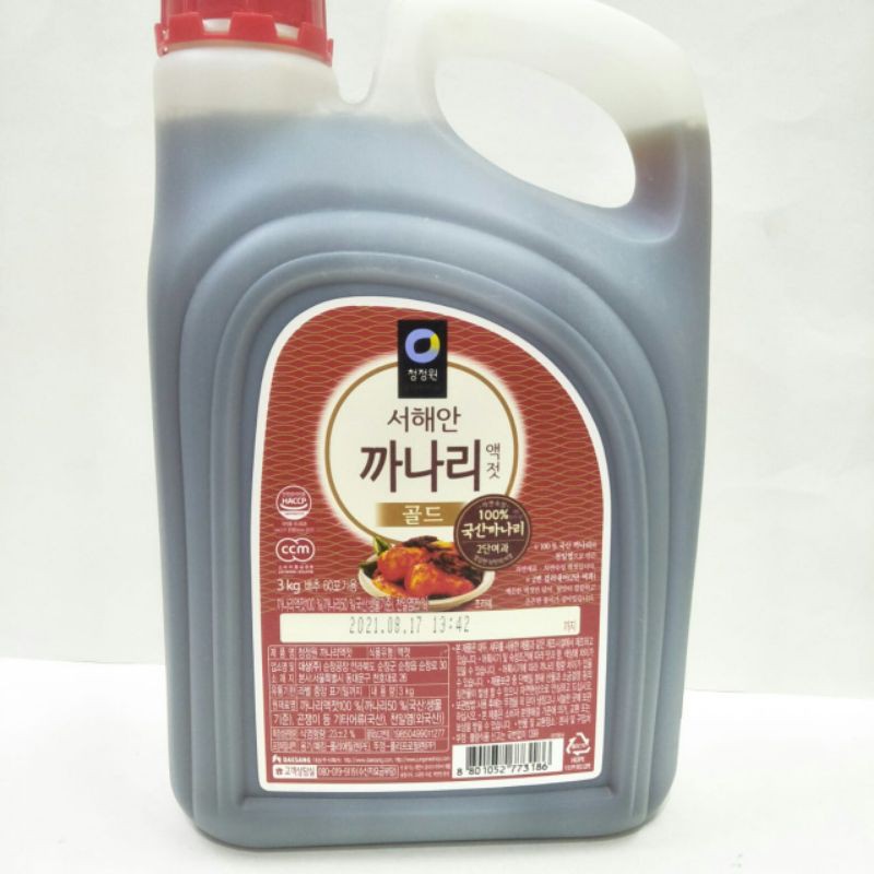 

Chung Jung One Canary Ekjot /Kecap Ikan 3kg