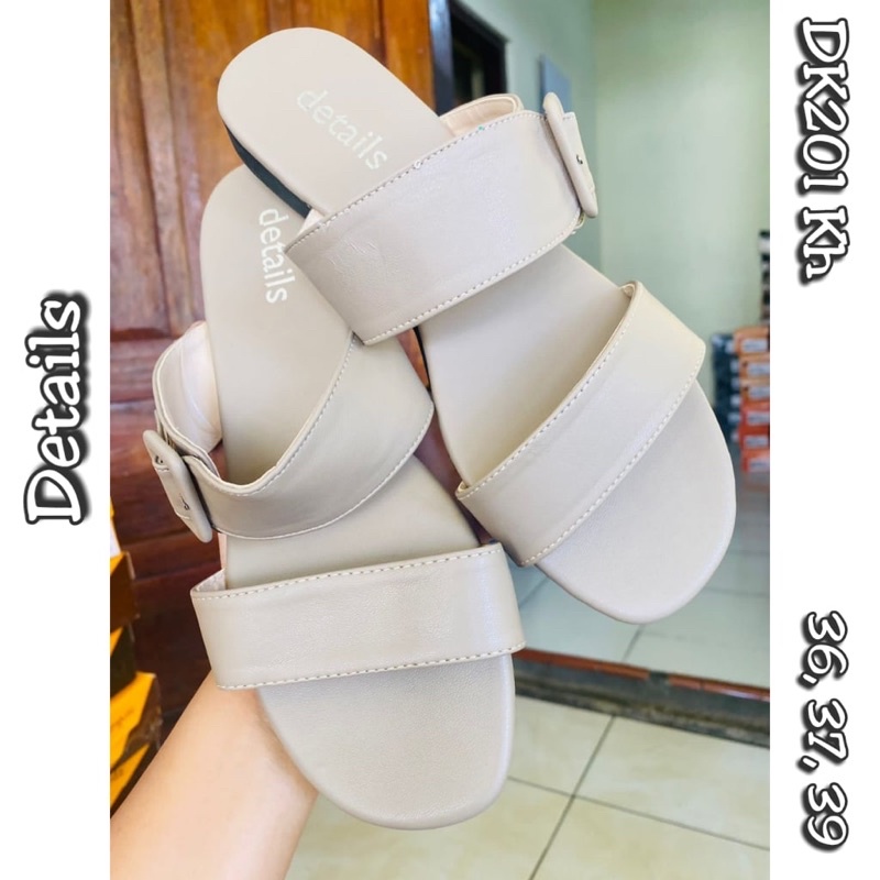 Sandal Flat DK201 Khaki