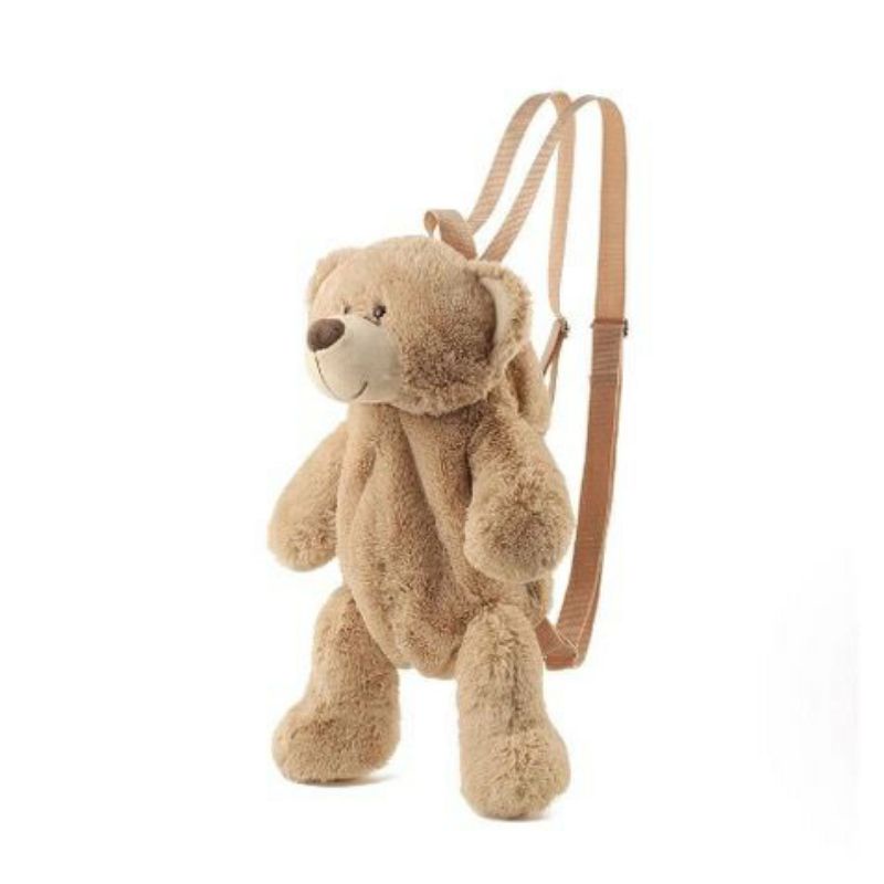 tas boneka teddy bear  beruang lucu udah lebel SNI