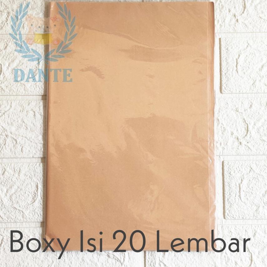 

(S4F5) Sampul Coklat Polos Ukuran Boxy / Buku Tulis Campus ( 20 Lembar ) //Harga@promo