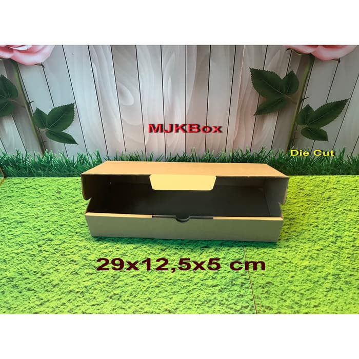 

SALE Kotak Kardus karton Uk. 29x12,5x5 cm...Die Cut minimal beli 20 pcs