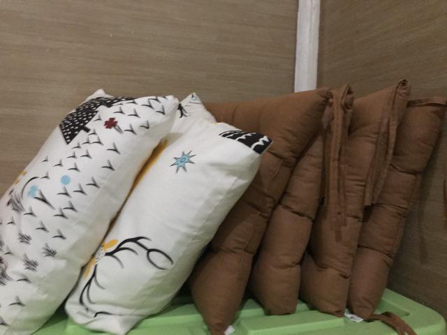 Bantal Alas Duduk Kursi Sofa Mobil - Bisa Request Warna