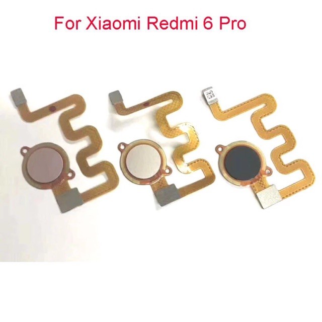 Flexible Home Fingerprint Sidik jari Xiaomi Redmi 6 Pro Mi A2 Lite