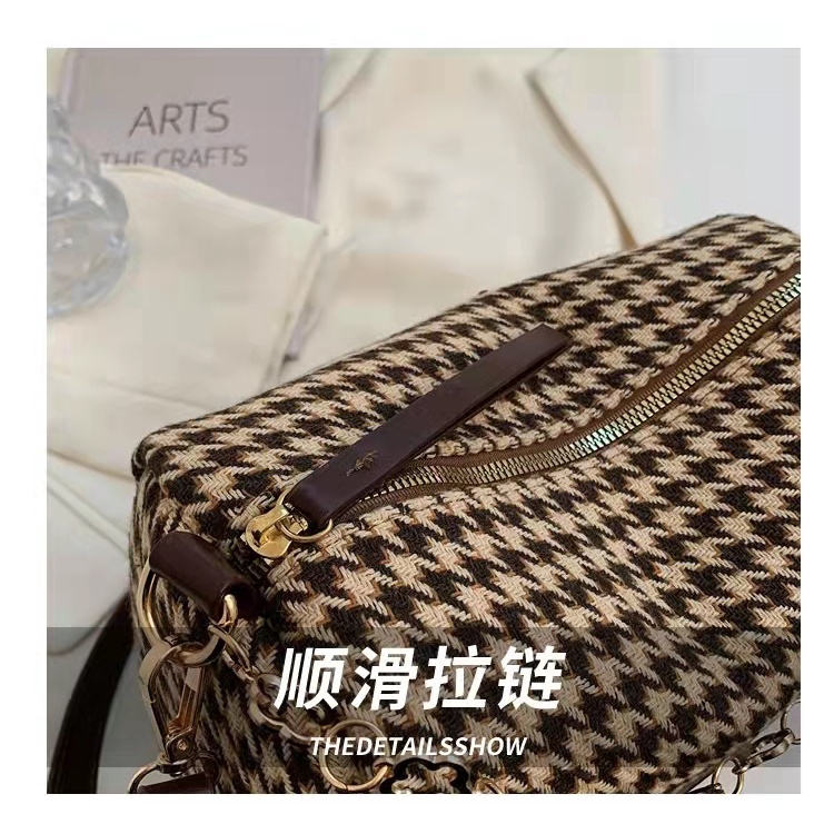 BJ15448 - BLACK/COFFEE/KHAKI - TAS SLEMPANG MOTIF KOTAK WANITA FASHION IMPORT MODIS ELEGAN TERMURAH TERLARIS TERBARU BAGSTORE JAKARTA TAS BATAM EL5448 ZC9122 GT1924 LT2062 BQ3401 CR7823