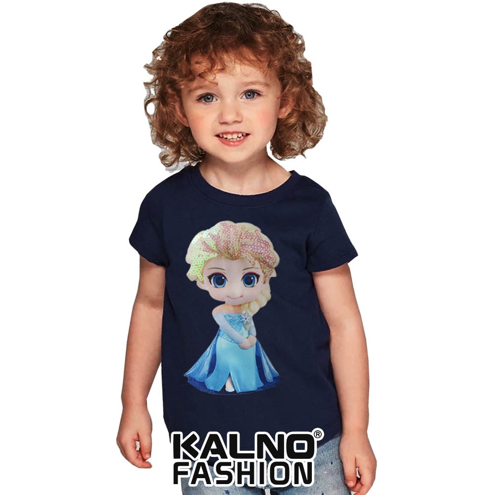 kaos baju anak PRINCESS Random umur 1 - 7 tahun, baju anak karakter