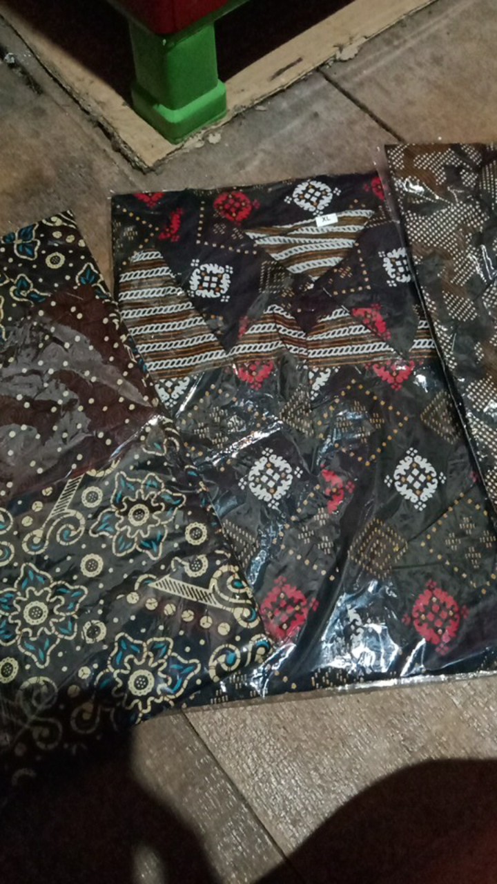 Grosir Batik Murah Pekalongan | New Arrival Distro Batik Pria Sogan Hrb026 Batik Ipnu  Hem Pria Bell
