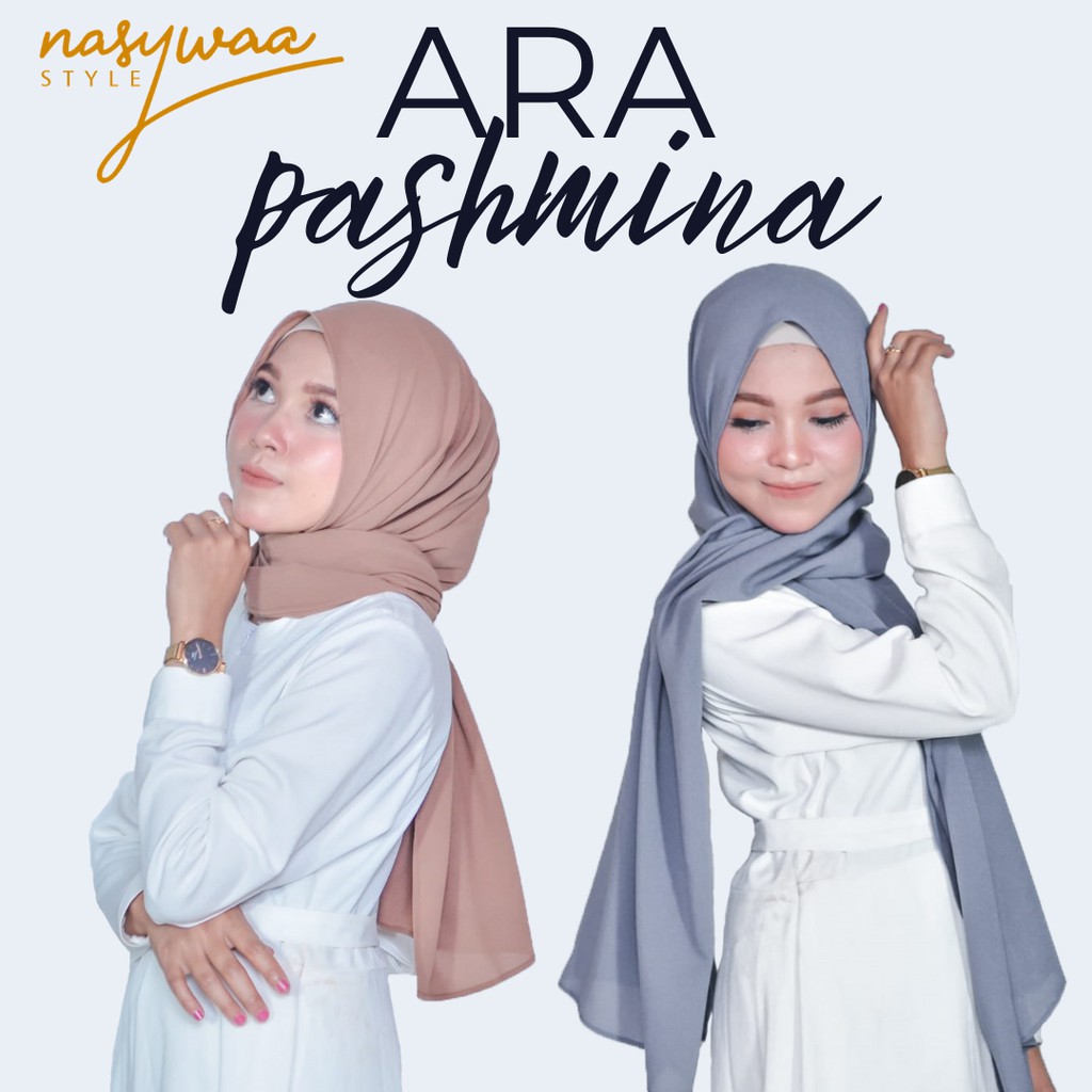 Hijab Pashmina Diamond Nasywa Style