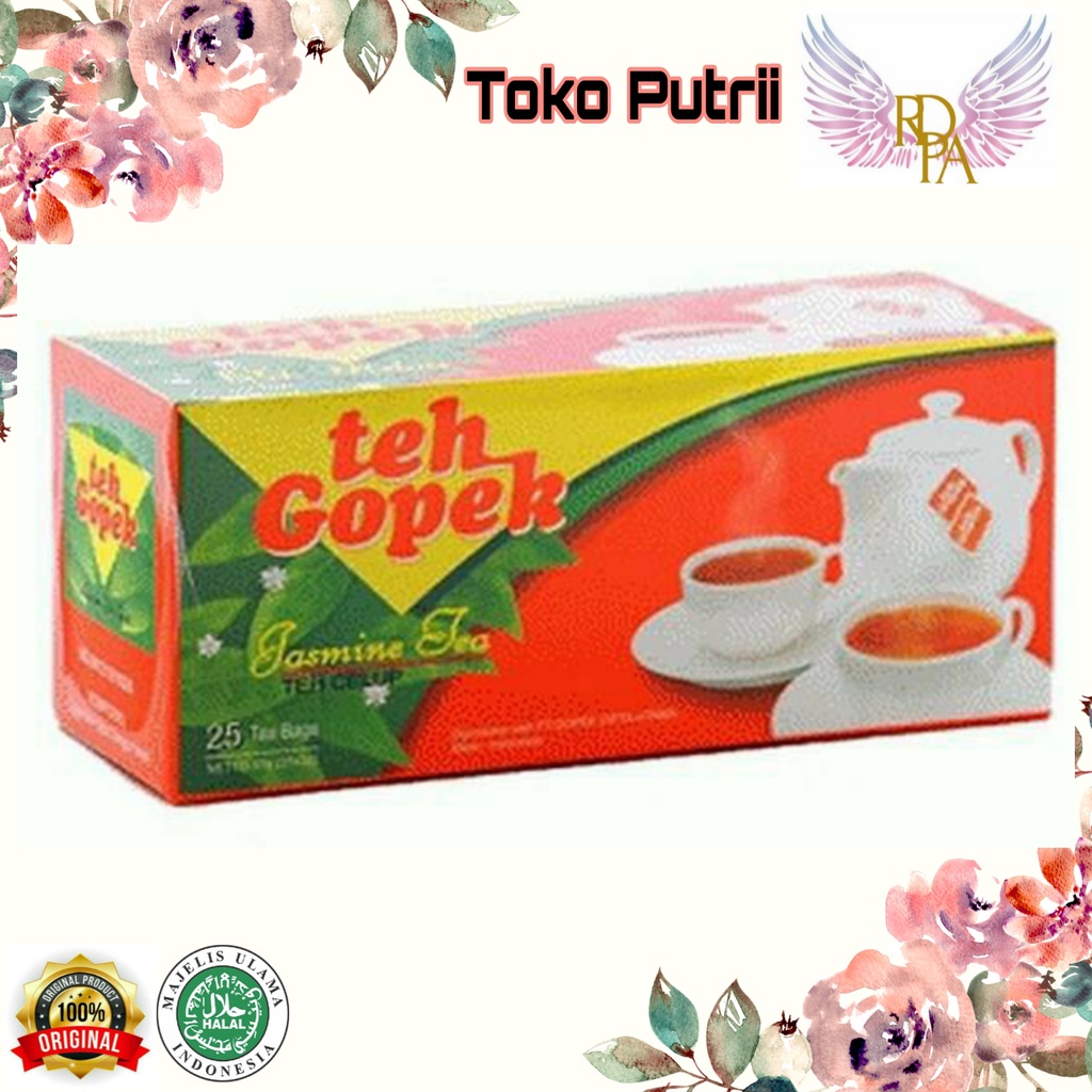 

Putriee - Teh Gopek Celup Jasmine Tea 25's Teh Celup/Minuman/Minuman Seduh