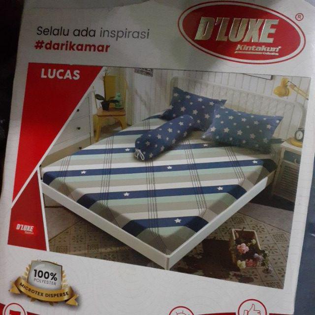 Sprei Kintakun Dluxe 120x200x20 Cm Motif Ezlyn - Graciela - Laurence - Mathilda