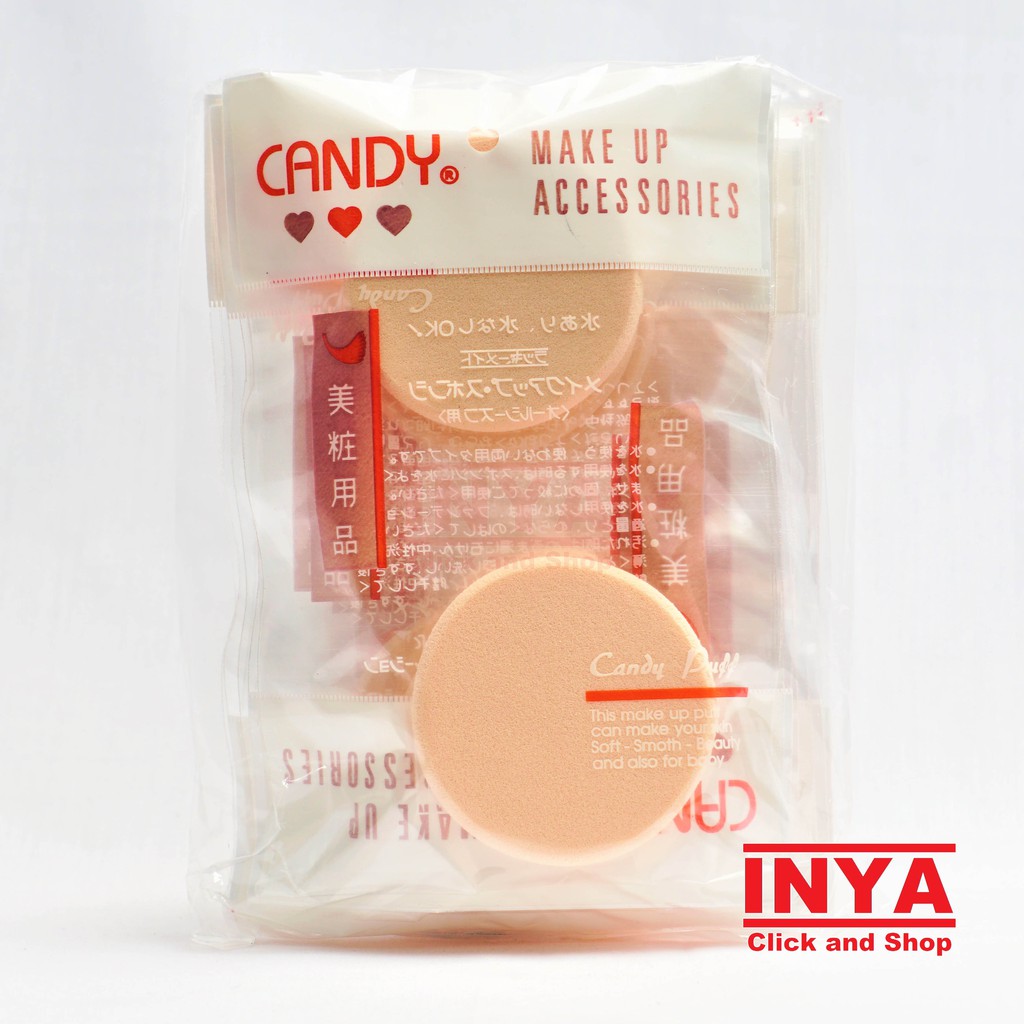 CANDY CIRCLE MAKE UP PUFF SPONGE BEAUTY BLENDER