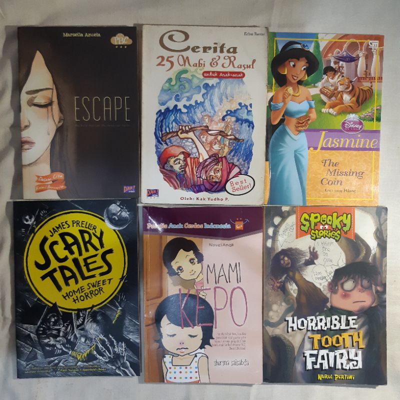 NOVEL ANAK | BUKU BEKAS | PRELOVED